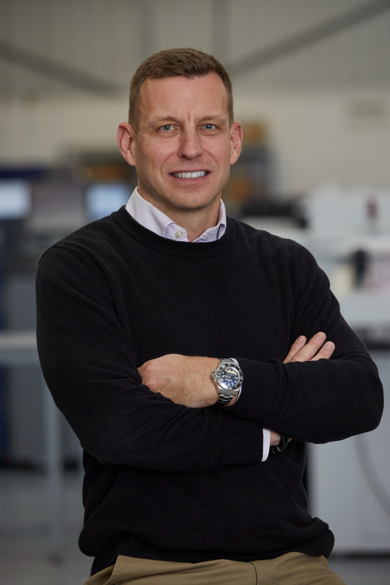 Andy Barber, founder of Veyal, in the original professional portrait